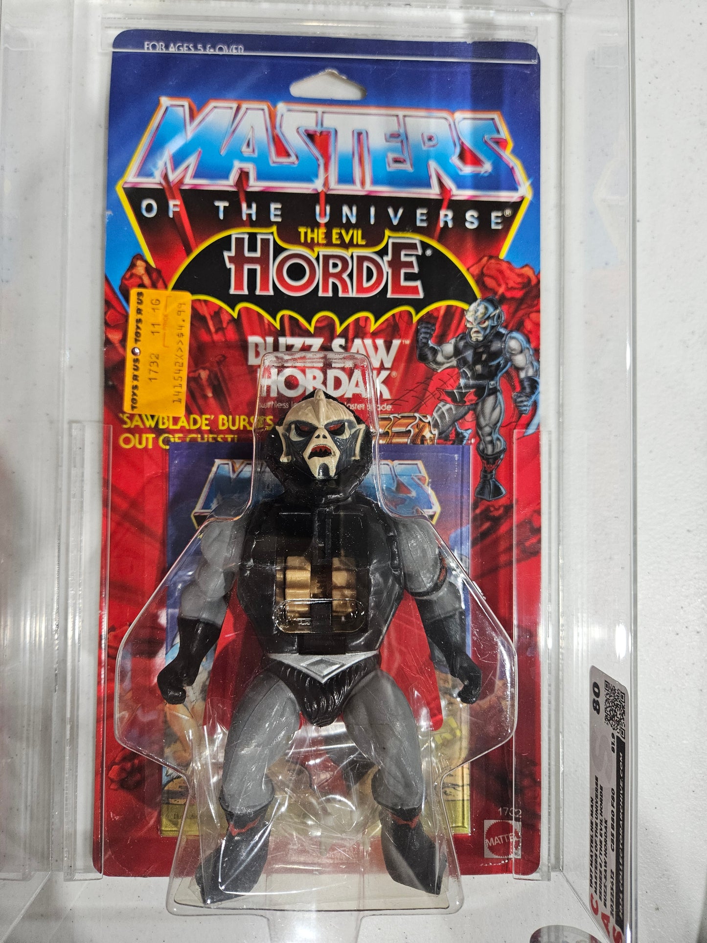 1987 Mattel MOTU Buzz-Saw Hordak CAS 80