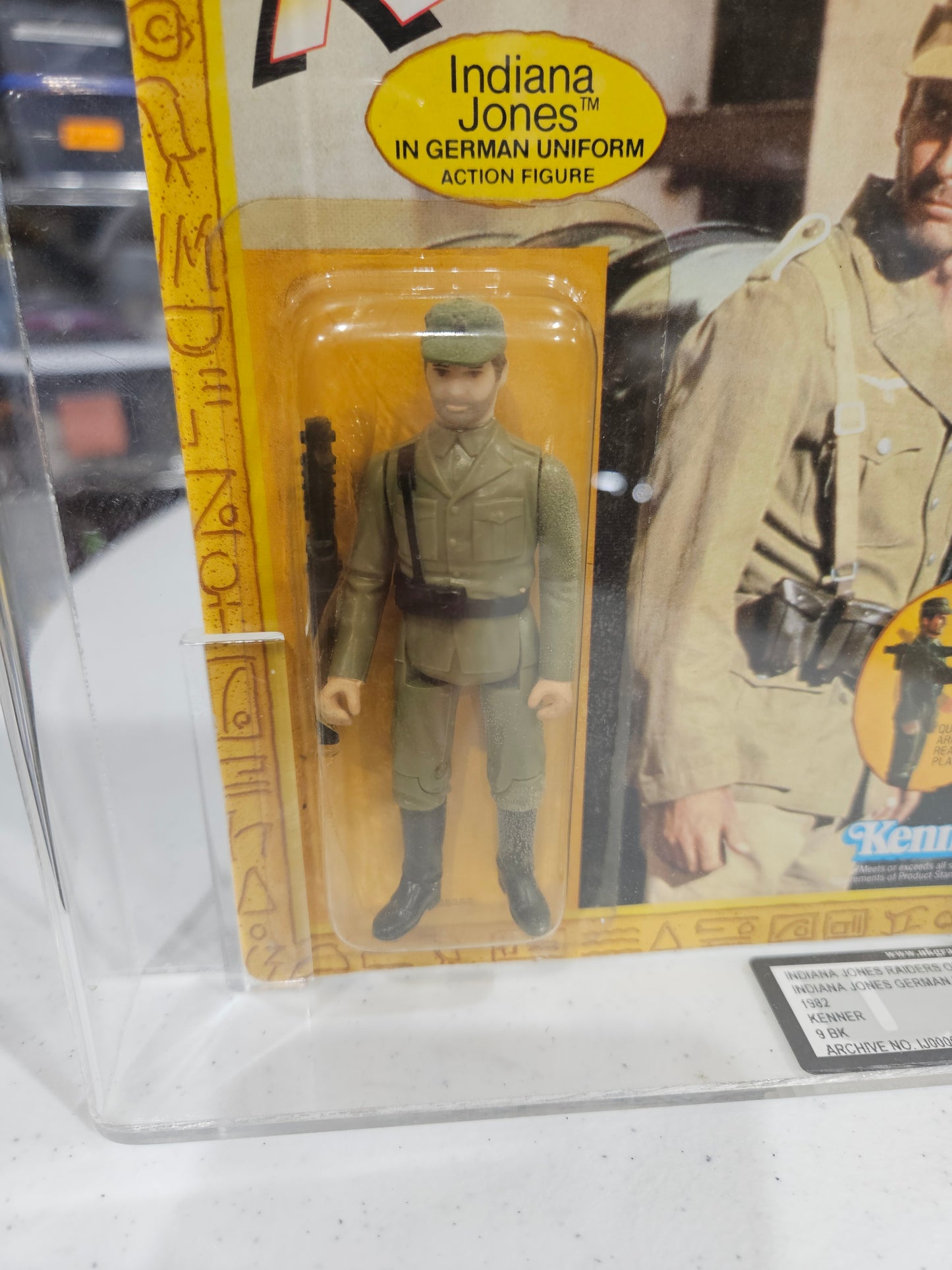 1982 Kenner Indiana Jones German Uniform UKG Y80%