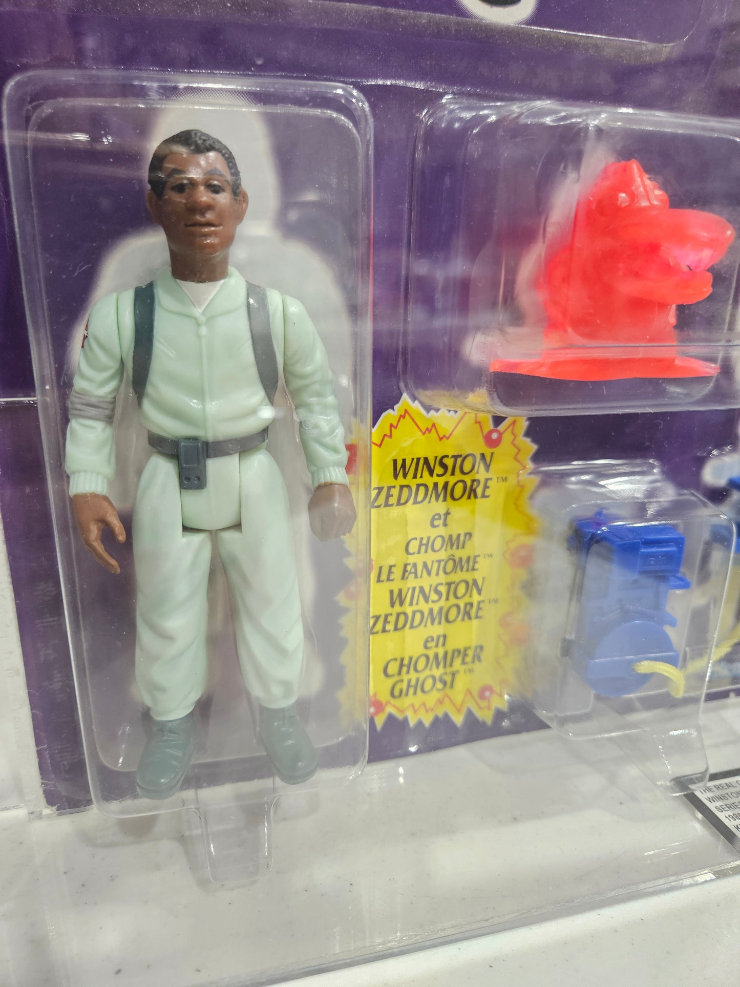 1986 Kenner The Real Ghostbusters Winston Zeddmore UKG 75%