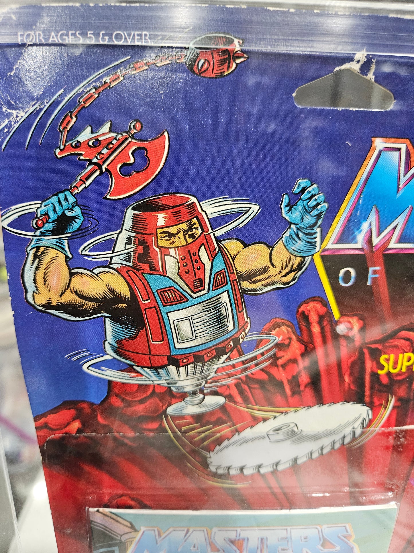 1987 Mattel MOTU Rotar AFA 60 EX