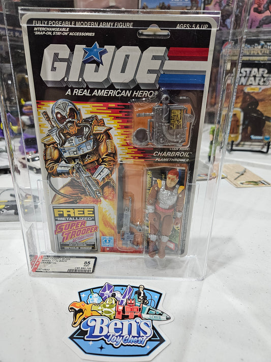1988 Hasbro GI Joe Charbroil AFA 85 NM+