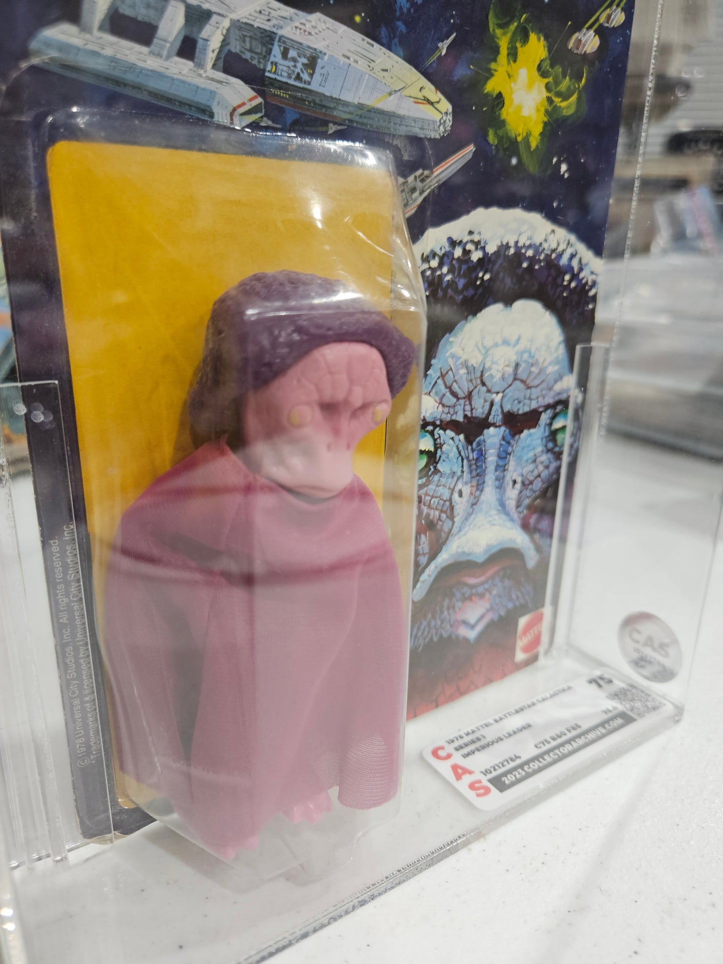 1978 Mattel Battlestar Galactica Imperious Leader CAS 75
