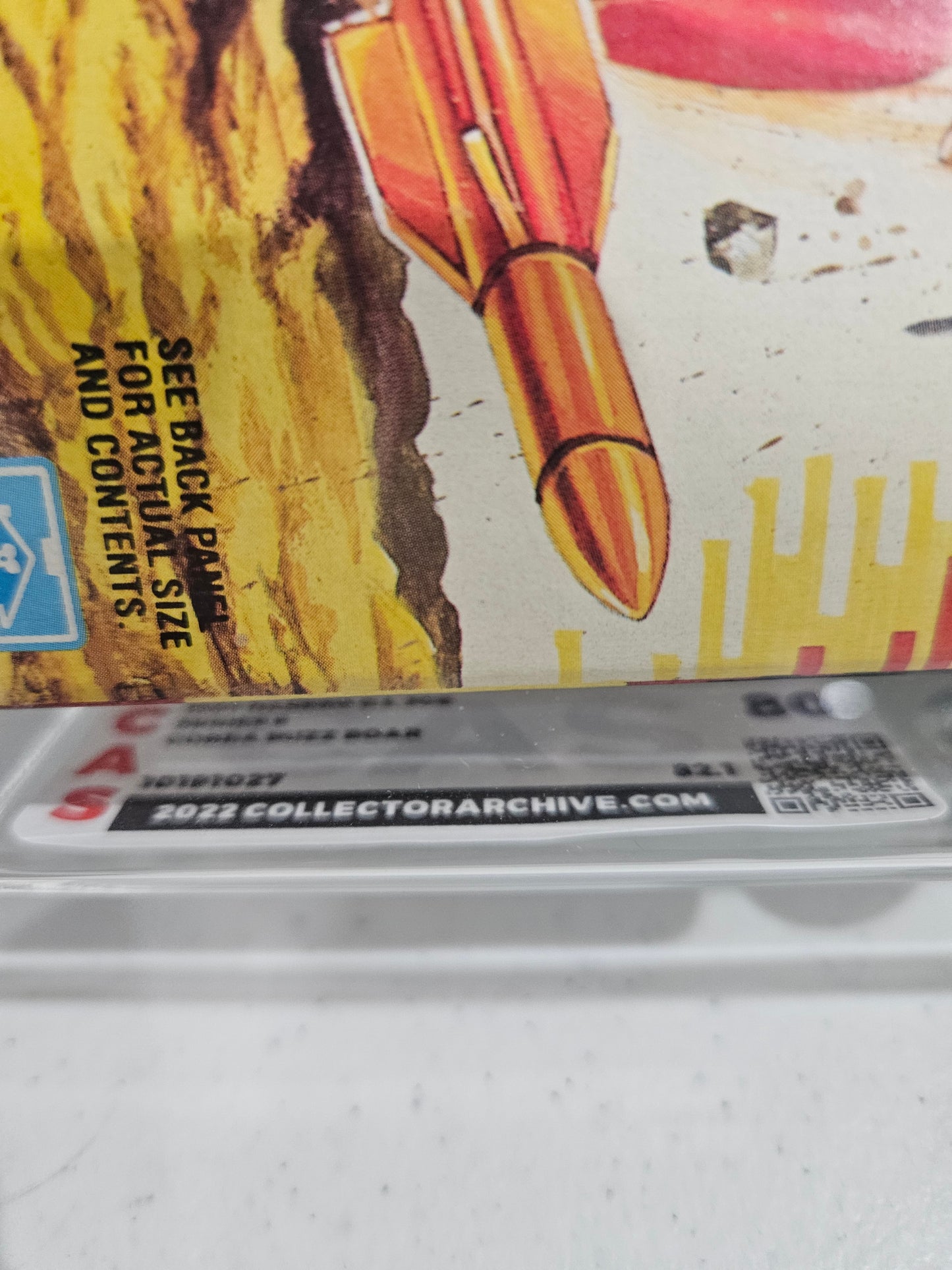 1987 Hasbro GI Joe Cobra Buzz Boar CAS 80