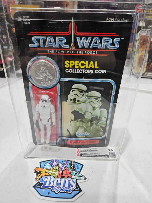 1984 Kenner Star Wars POTF Imperial Stormtrooper CAS 75