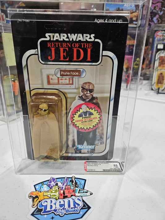 1983 Kenner Star Wars ROTJ Prune Face AFA 85