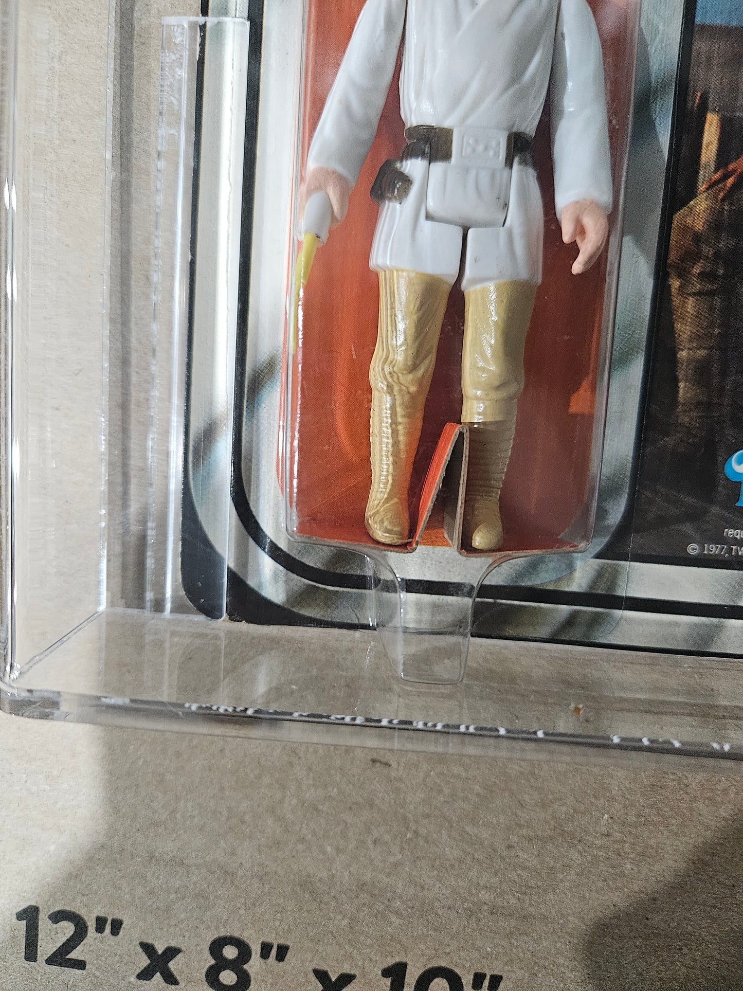 1979 Kenner Star Wars Luke Skywalker 21 Back AFA 80