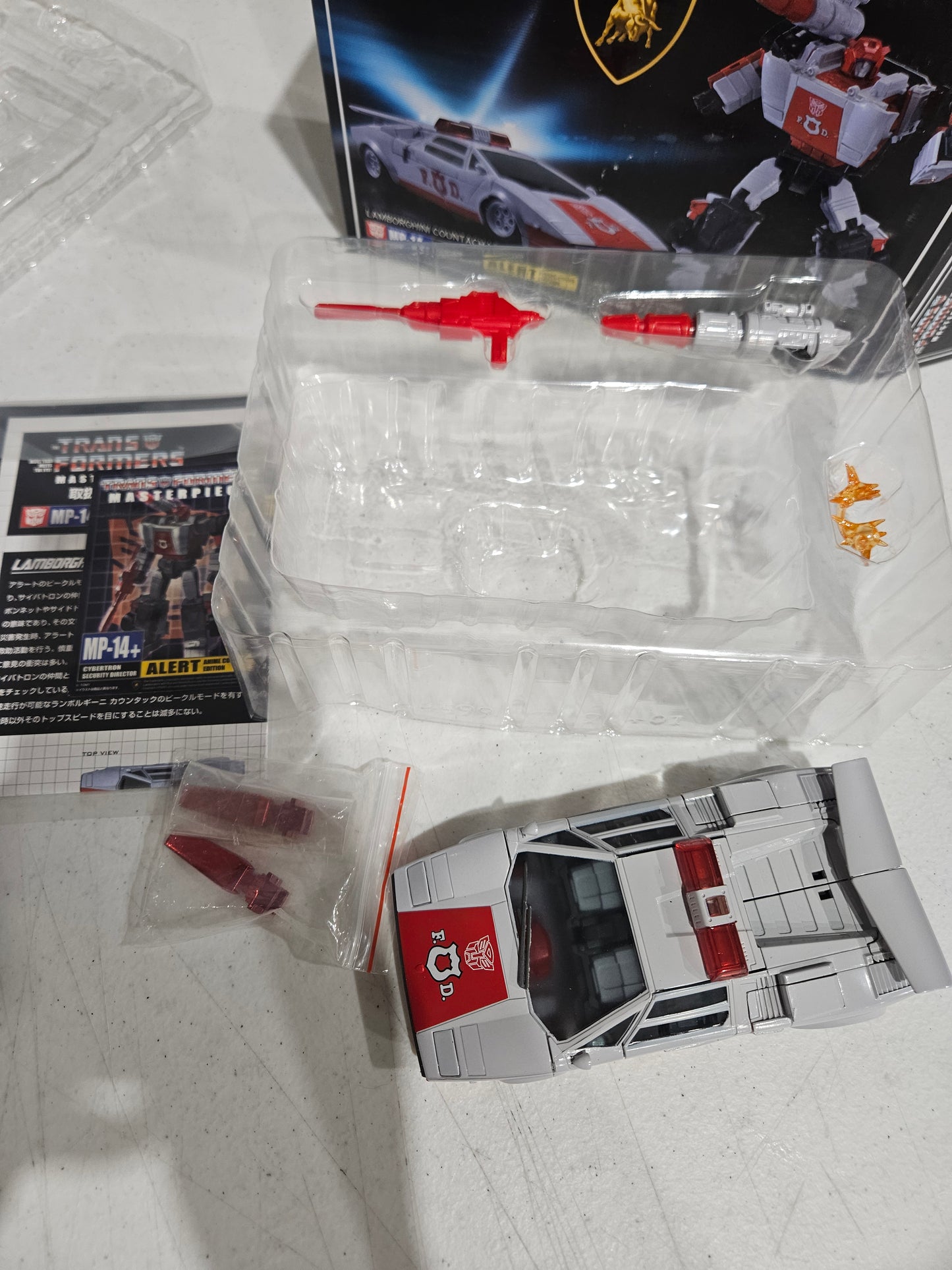 Transformers Masterpiece MP-14 Alert Anime Color Edition
