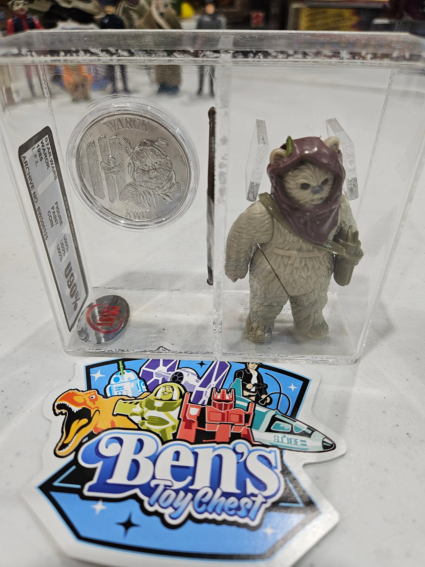 1985 Kenner Star Wars Warok UKG U90%