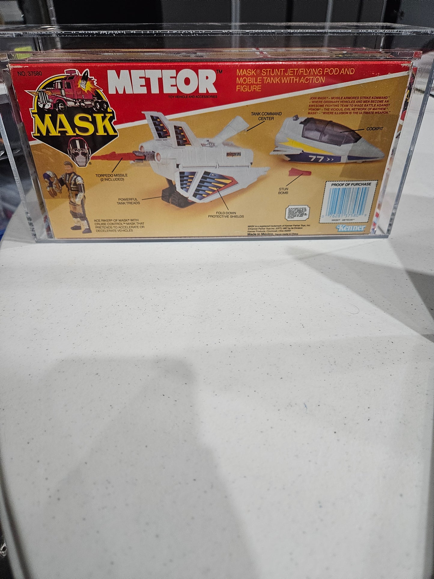 1987 Kenner MASK Meteor AFA 80+ NM