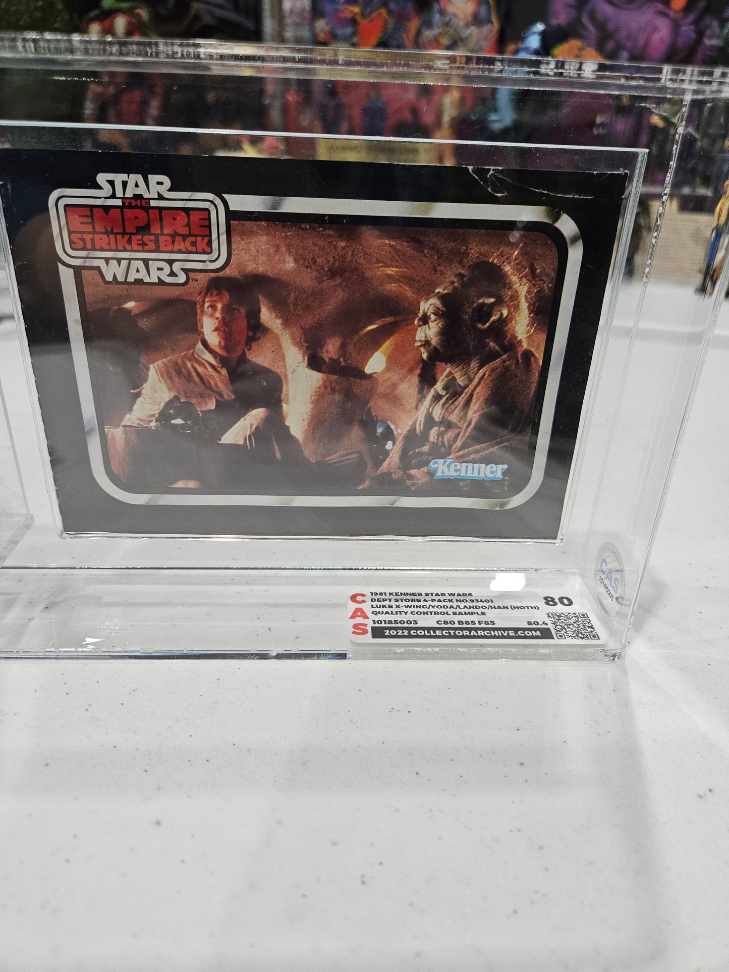 1981 Kenner Star Wars Quality Control Sample CAS 80