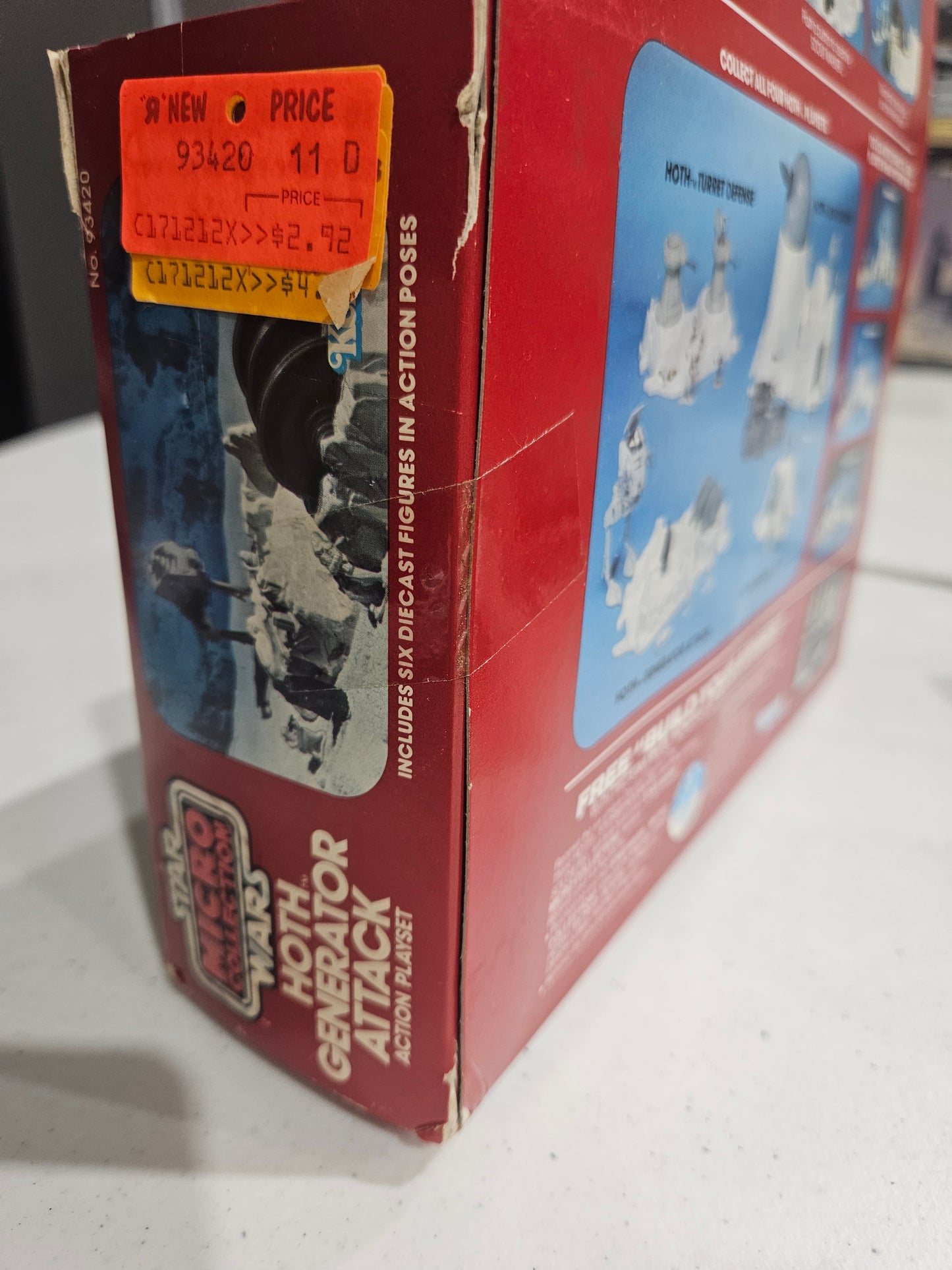 1982 Kenner Star Wars Hoth Generator Attack Aciton Playset