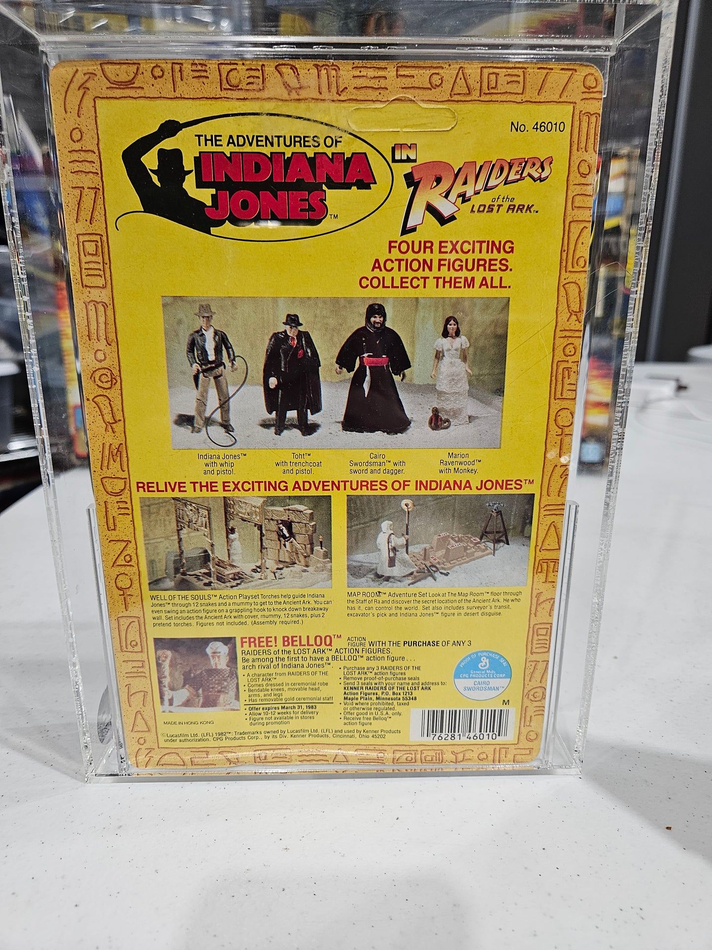 1982 Kenner Indiana Jones Cairo Swordsman CAS 85