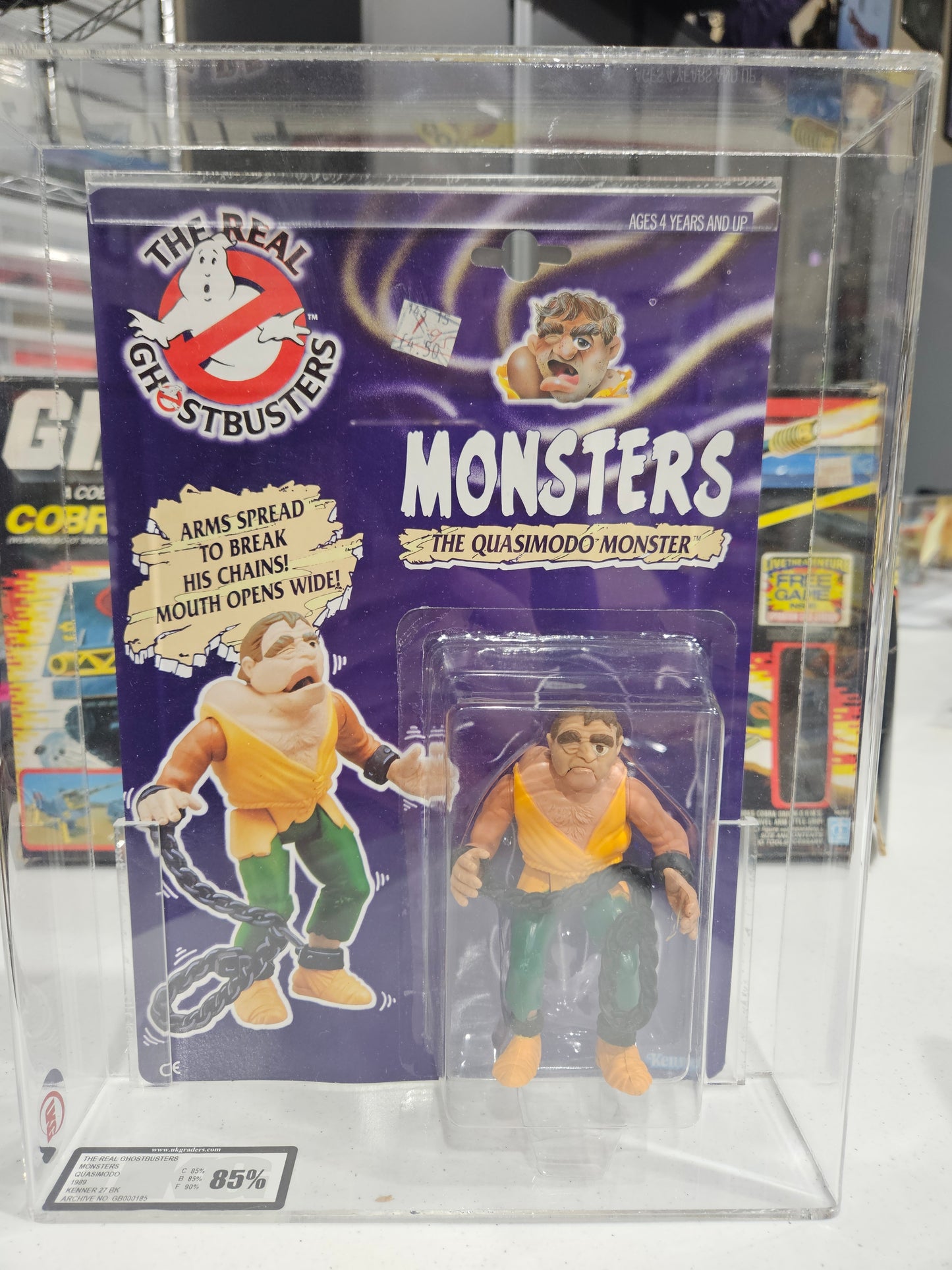 1989 Kenner The Real Ghostbusters Quasimodo UKG 85%