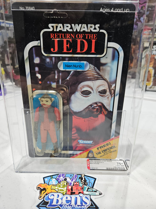 1983 Kenner Star Wars ROTJ Nien Nunb AFA 75+
