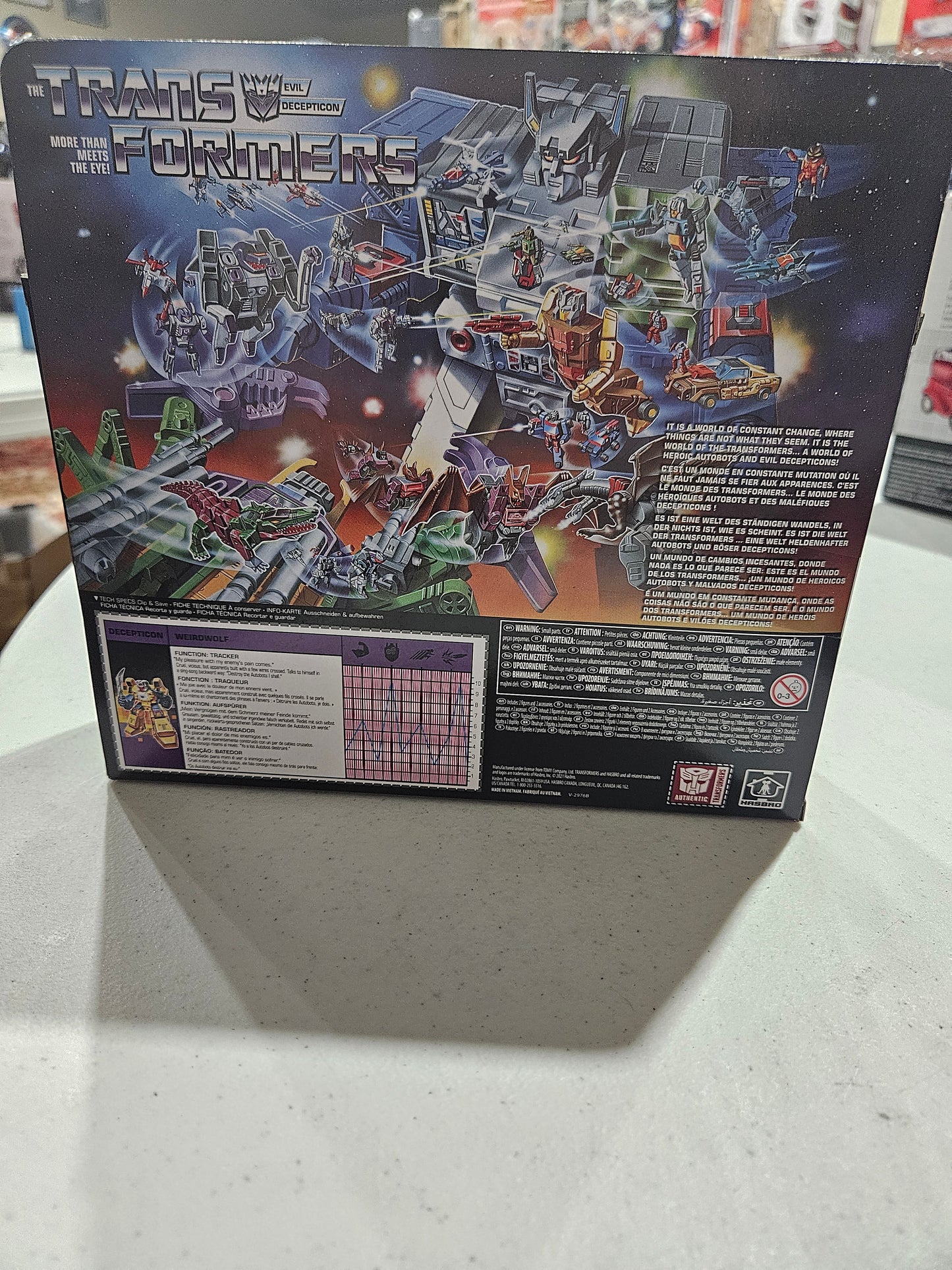 Transformers Headmaster Weirdwolf Sealed