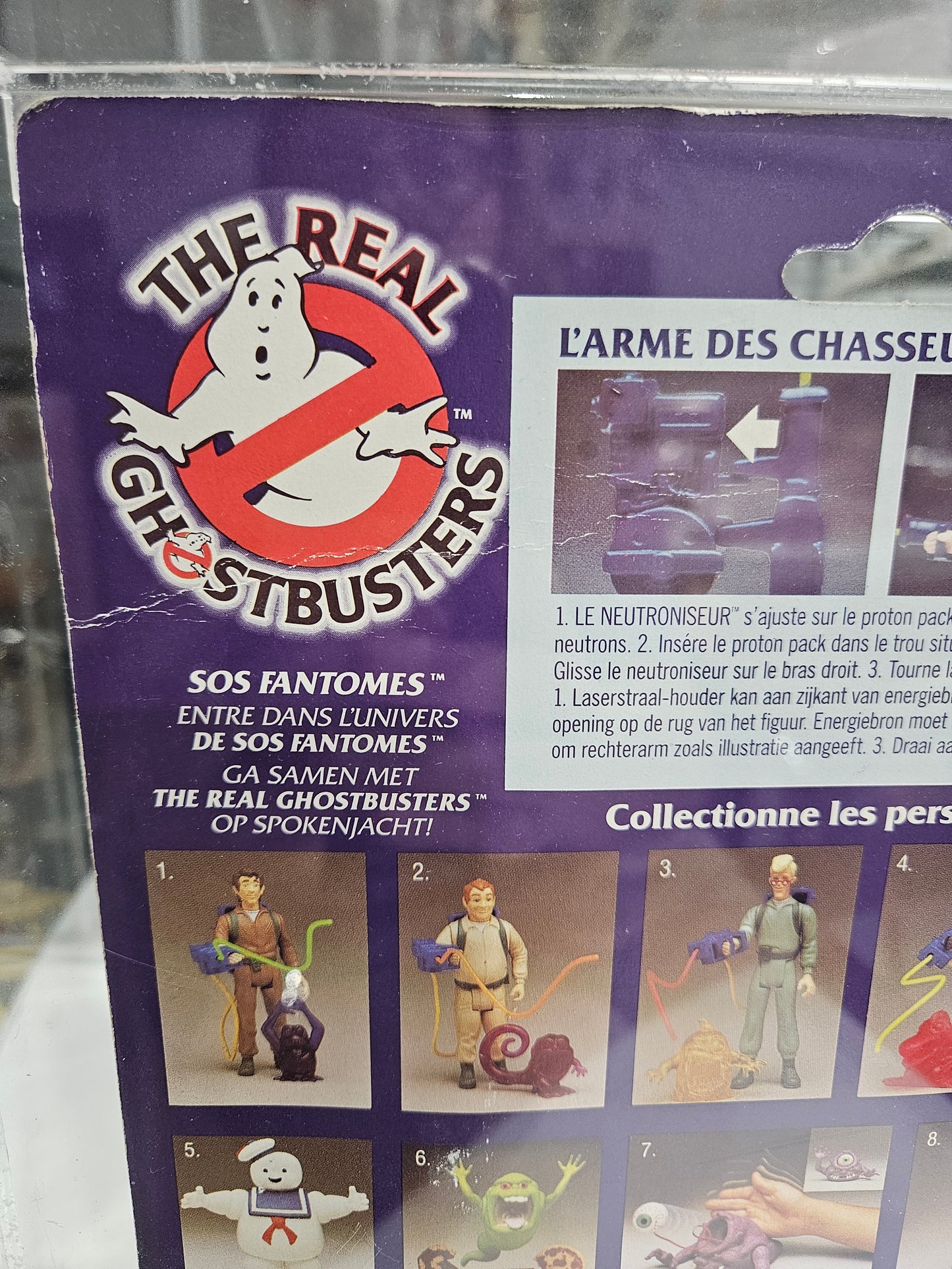 1986 Kenner The Real Ghostbusters Winston Zeddmore UKG 75%