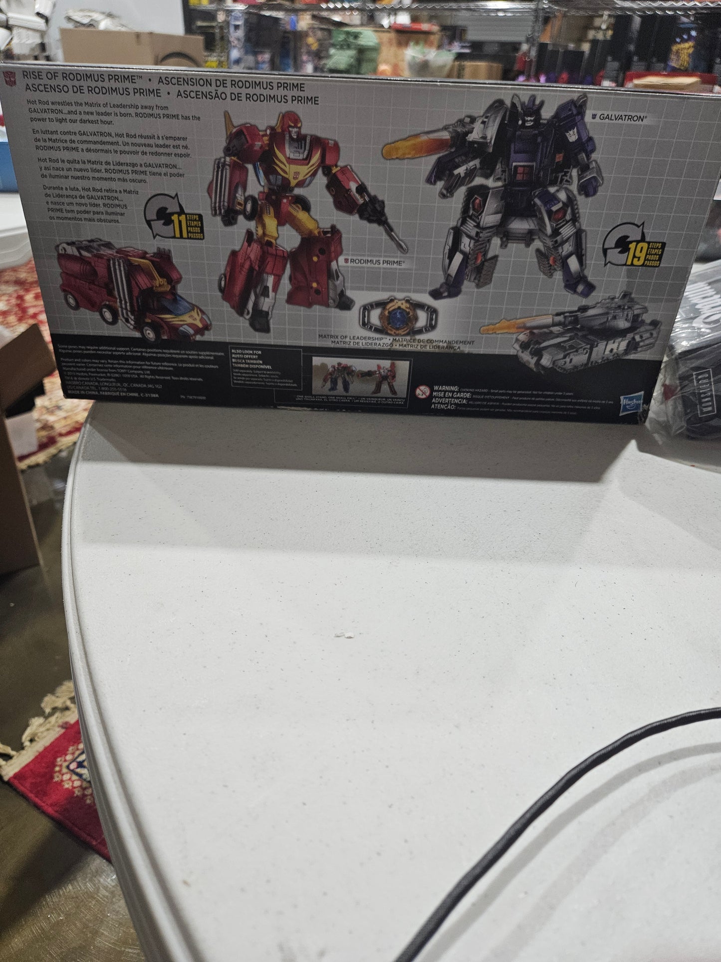 Transformers Rise of Rodimus Prime Platinum Sealed