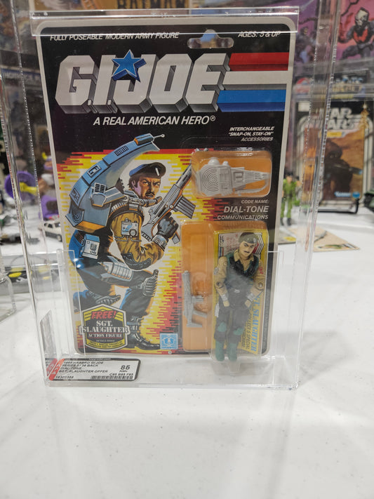 1986 Hasbro GI Joe Dial-Tone AFA 85 NM+