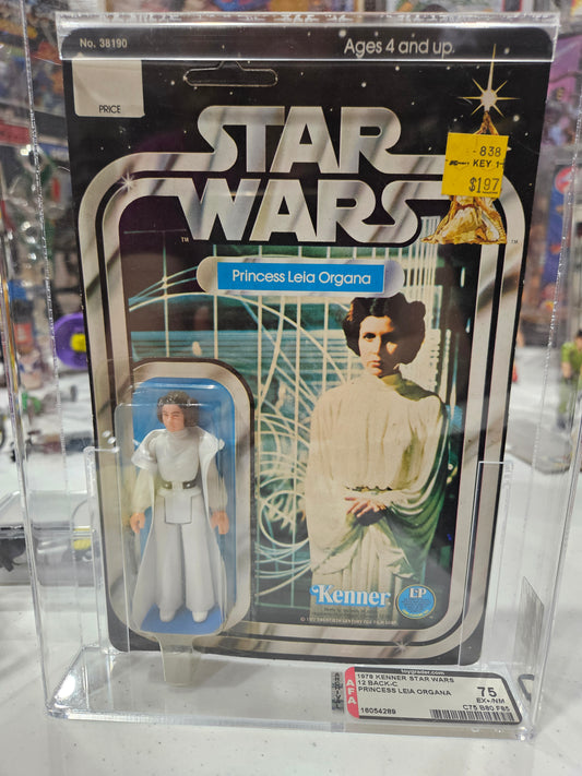 1978 Kenner Star Wars Princess Leia Organa AFA 75