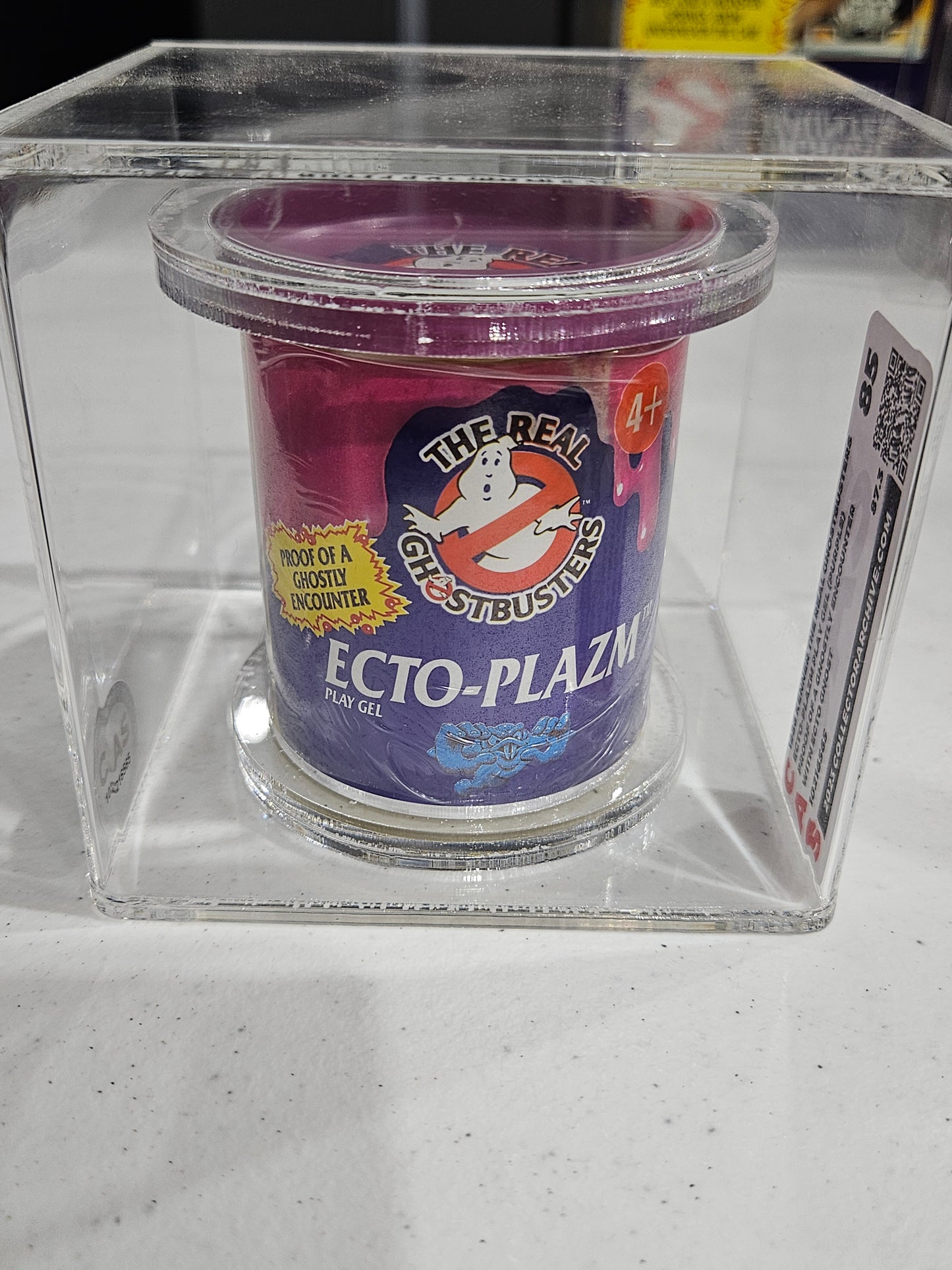 1986 Kenner The Real Ghostbusters Exto-Plazm Play Gel CAS 85