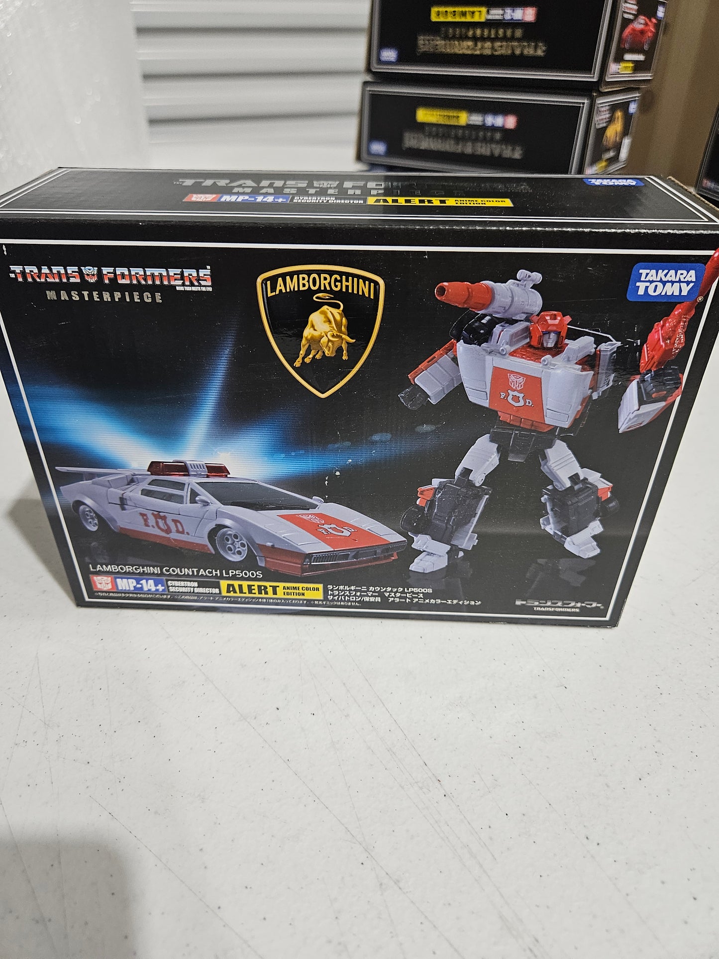 Transformers Masterpiece MP-14 Alert Anime Color Edition