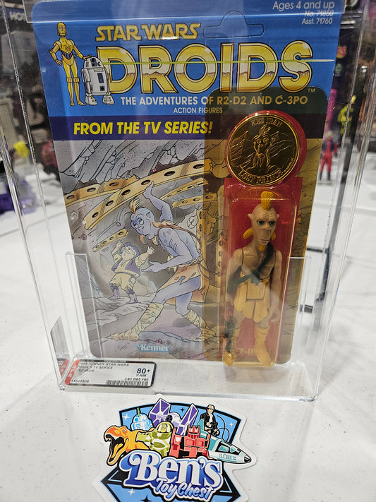 1985 Kenner Star Wars Droids Kez-Iban AFA 80+