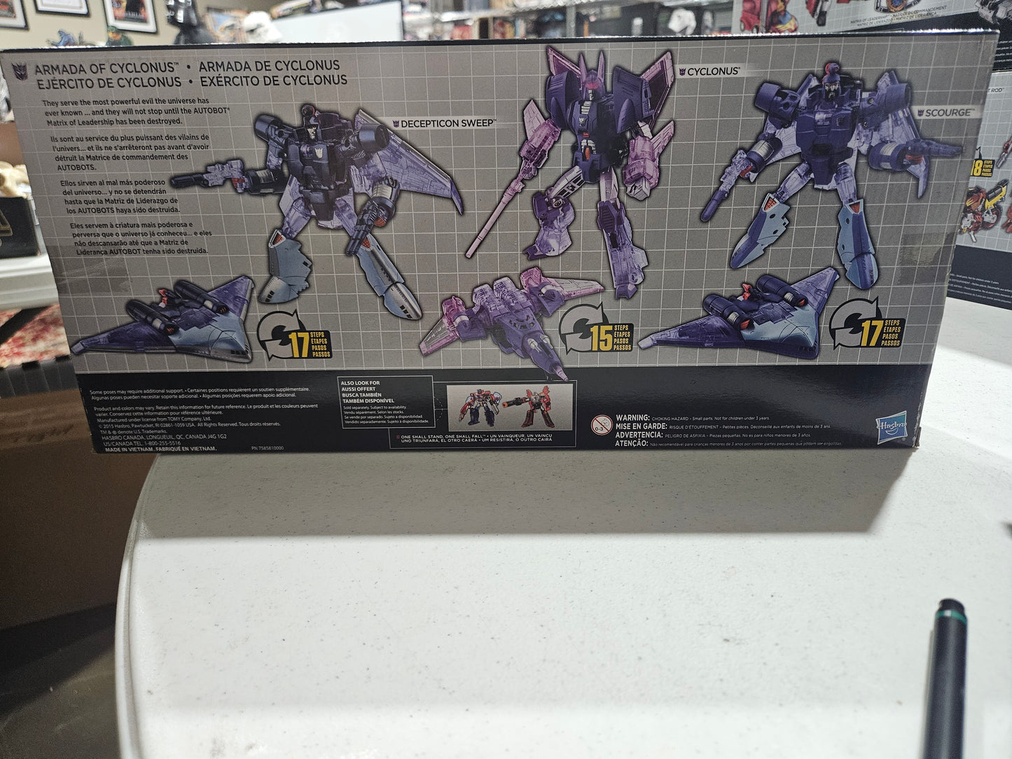 Transformers Armada of Cyclonus Platinum Sealed