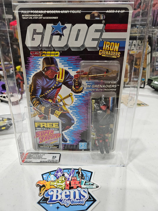 1988 Hasbro GI Joe Iron Grenadiers AFA 85 NM+