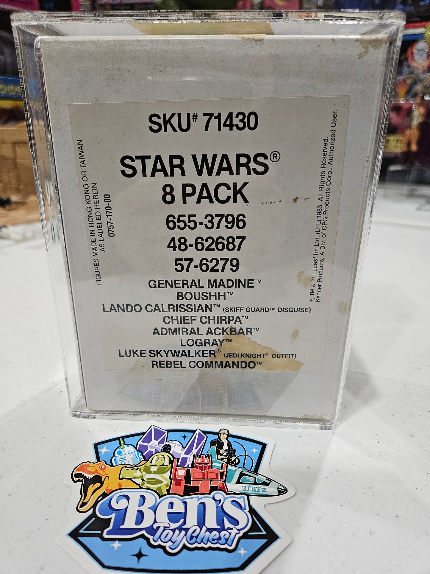 1983 Kenner Star Wars Dept Store 8-Pack #71430