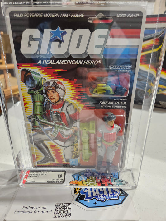 1987 Hasbro GI Joe Sneak Peek AFA 85