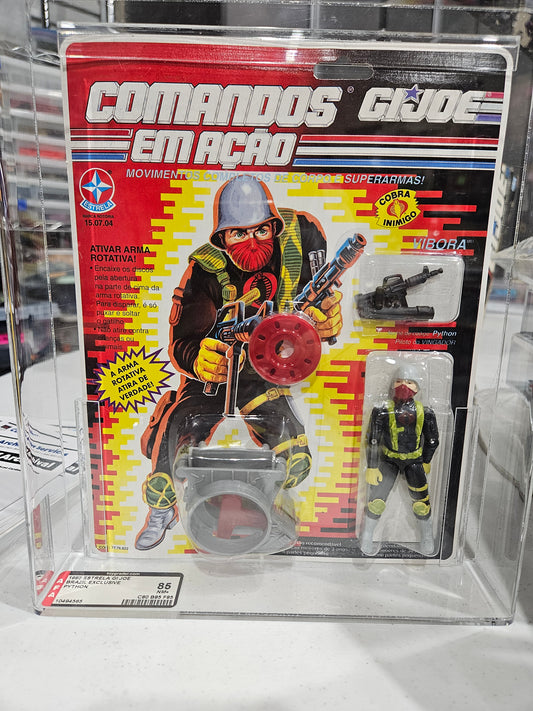 1993 Estrela GI Joe Python AFA 85