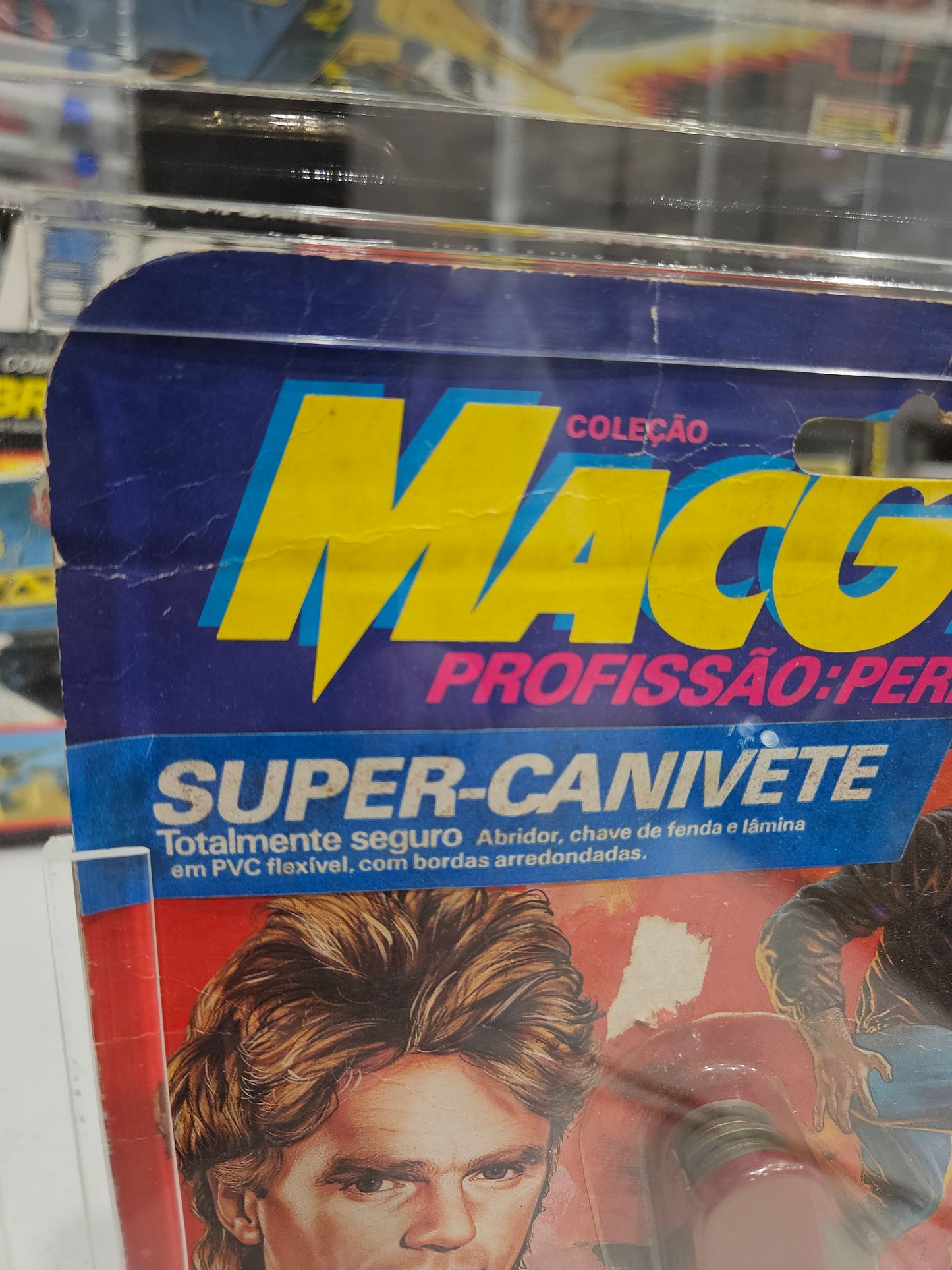 1993 Glasslite MacGyver Super-Canivete (Super Knife) CAS 55