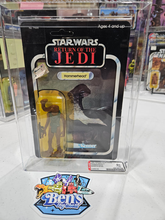 1984 Kenner Star Wars Hammerhead Spain AFA 80