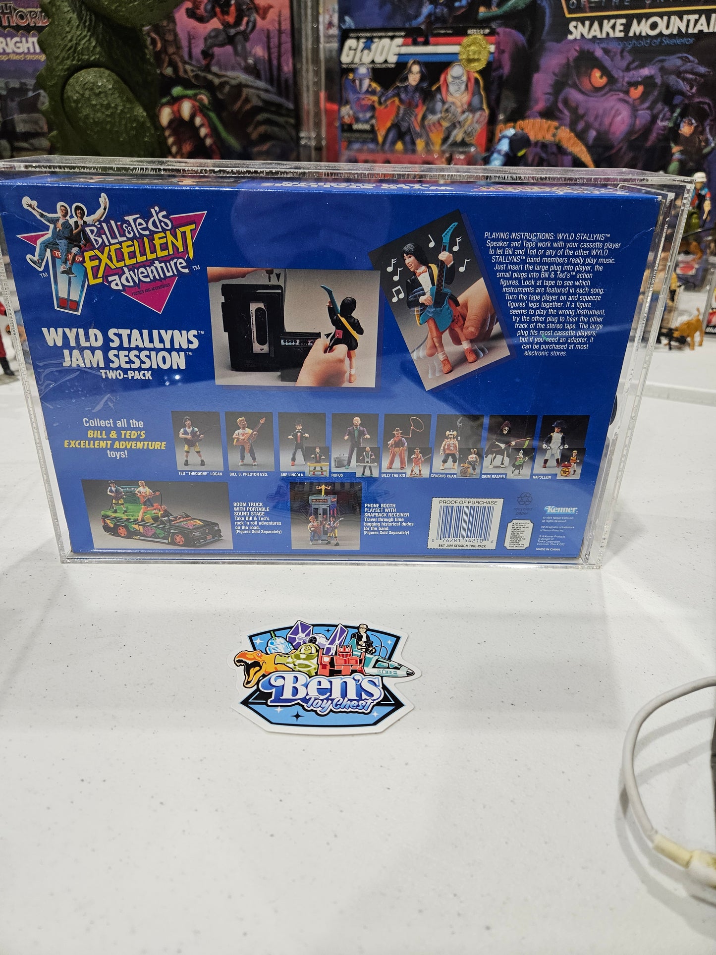 1991 Kenner Bill & Ted's Excellent Adventure Wyld Stallyns Jam Session CAS 80+