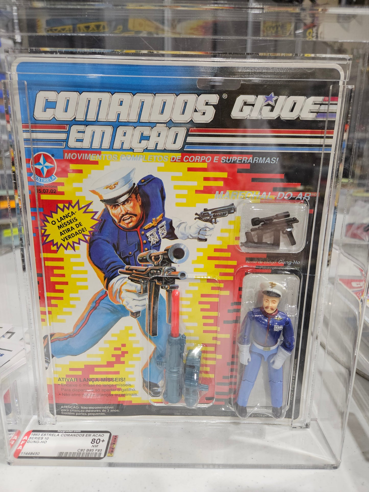 1993 Estrela Comandos Em Acao Gung-Ho AFA 80+