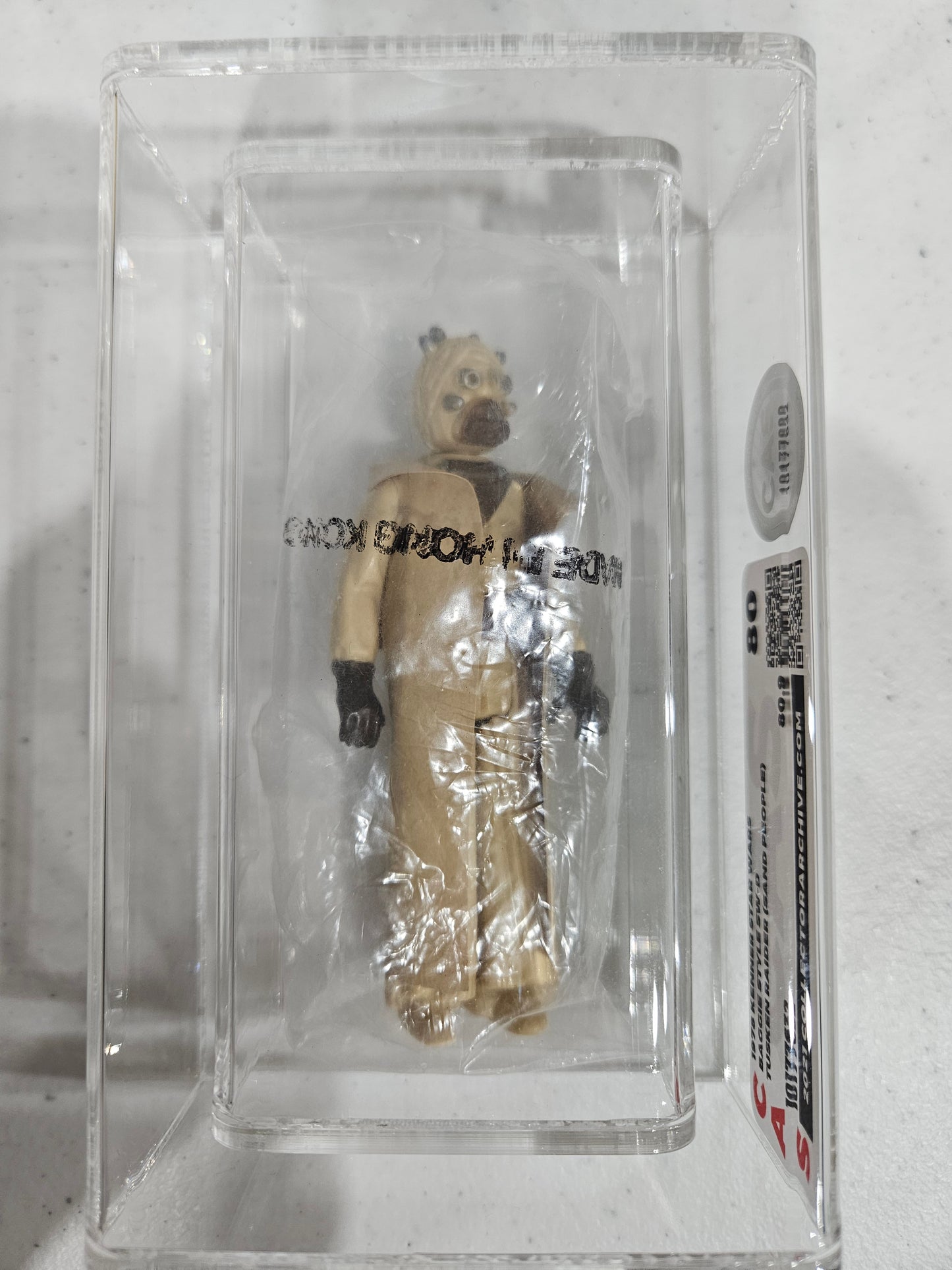 1978 Kenner Star Wars Baggie Tusken Raider (Sand People) CAS 80