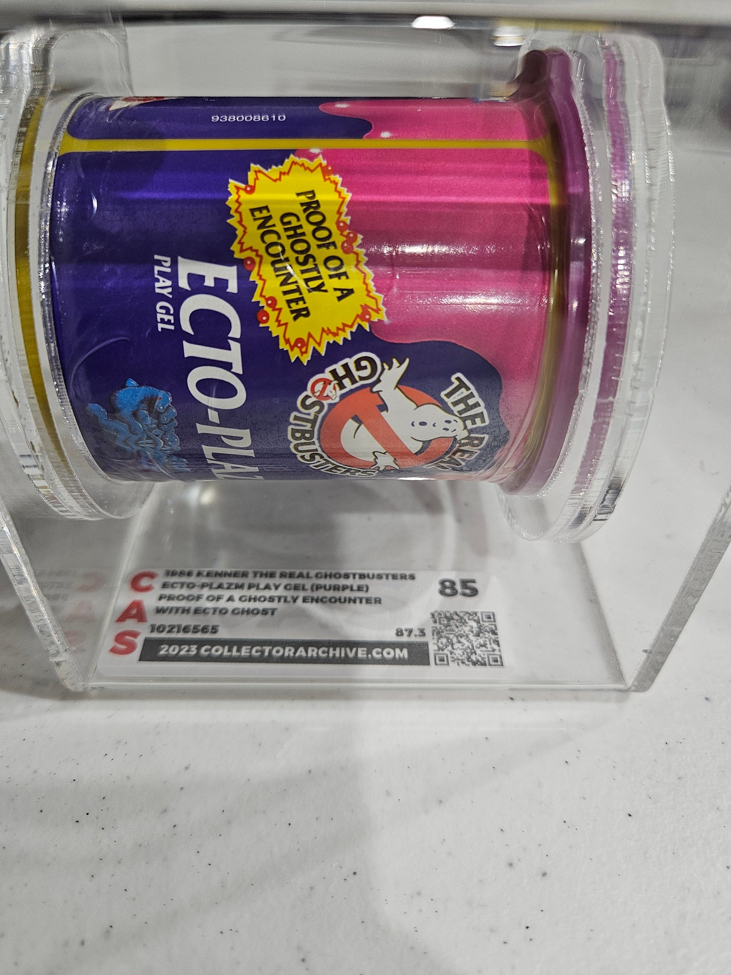 1986 Kenner The Real Ghostbusters Exto-Plazm Play Gel CAS 85