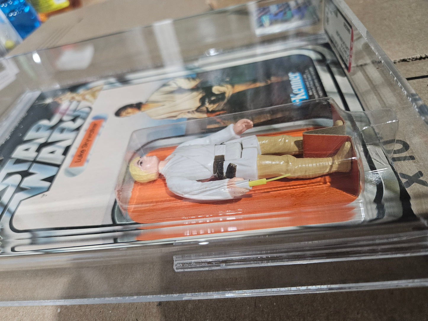 1979 Kenner Star Wars Luke Skywalker 21 Back AFA 80