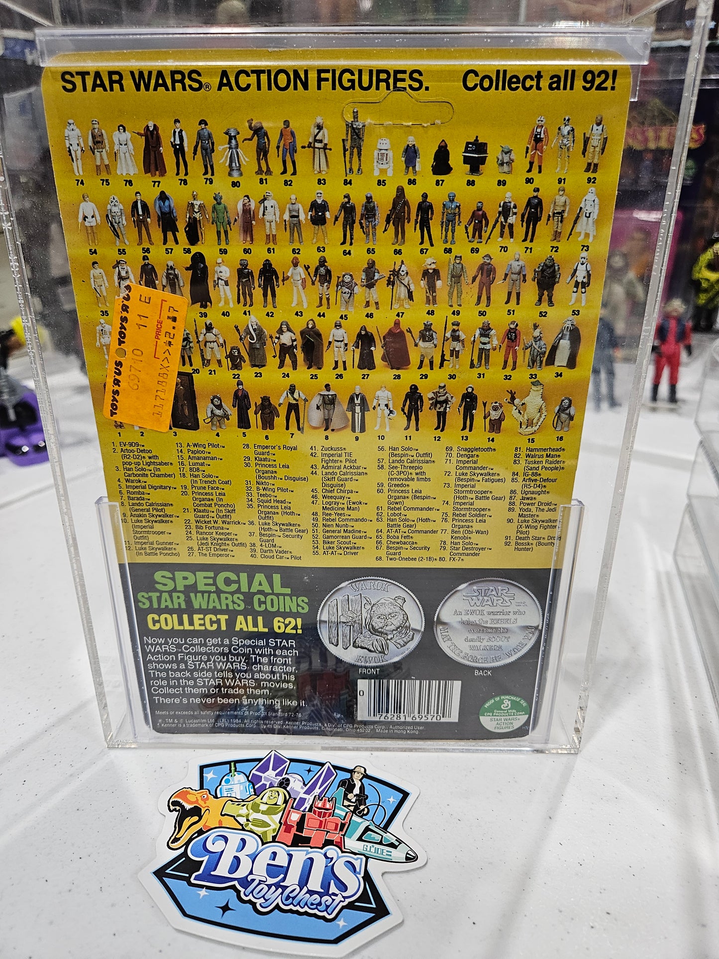 1984 Kenner Star Wars Amanaman CAS 80