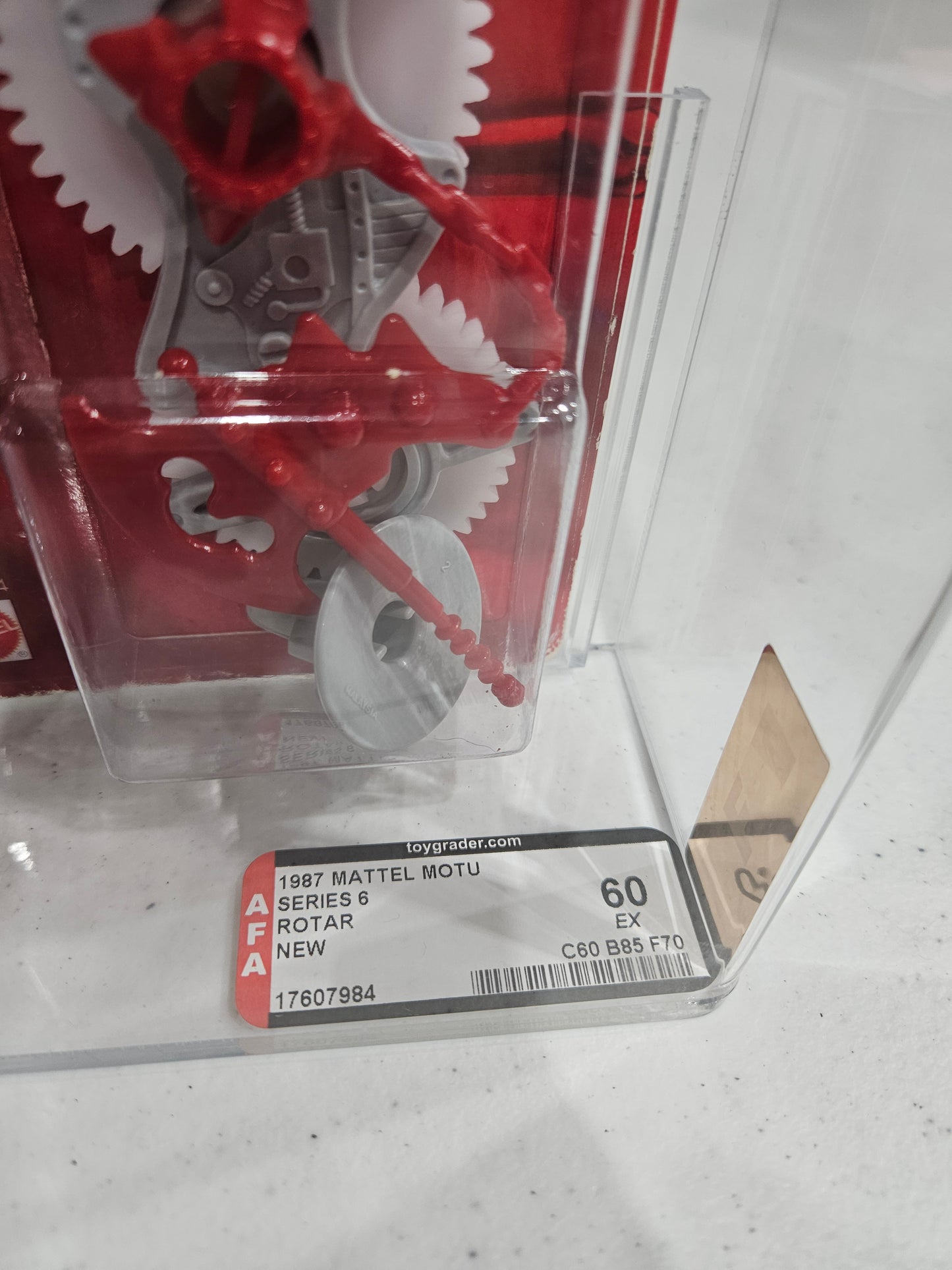 1987 Mattel MOTU Rotar AFA 60 EX