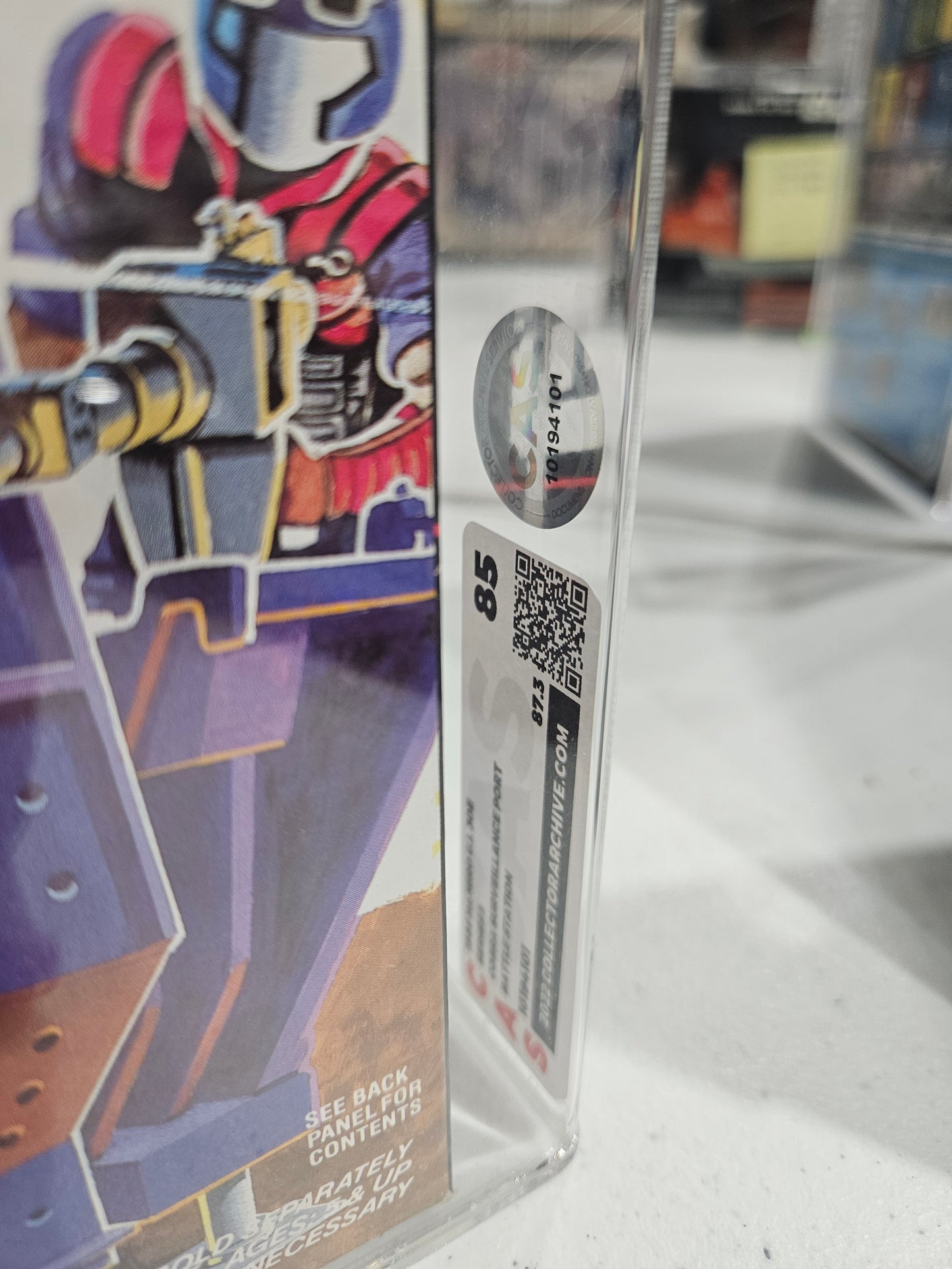 1986 Hasbro GI Joe Cobra Surveillance Port CAS 85
