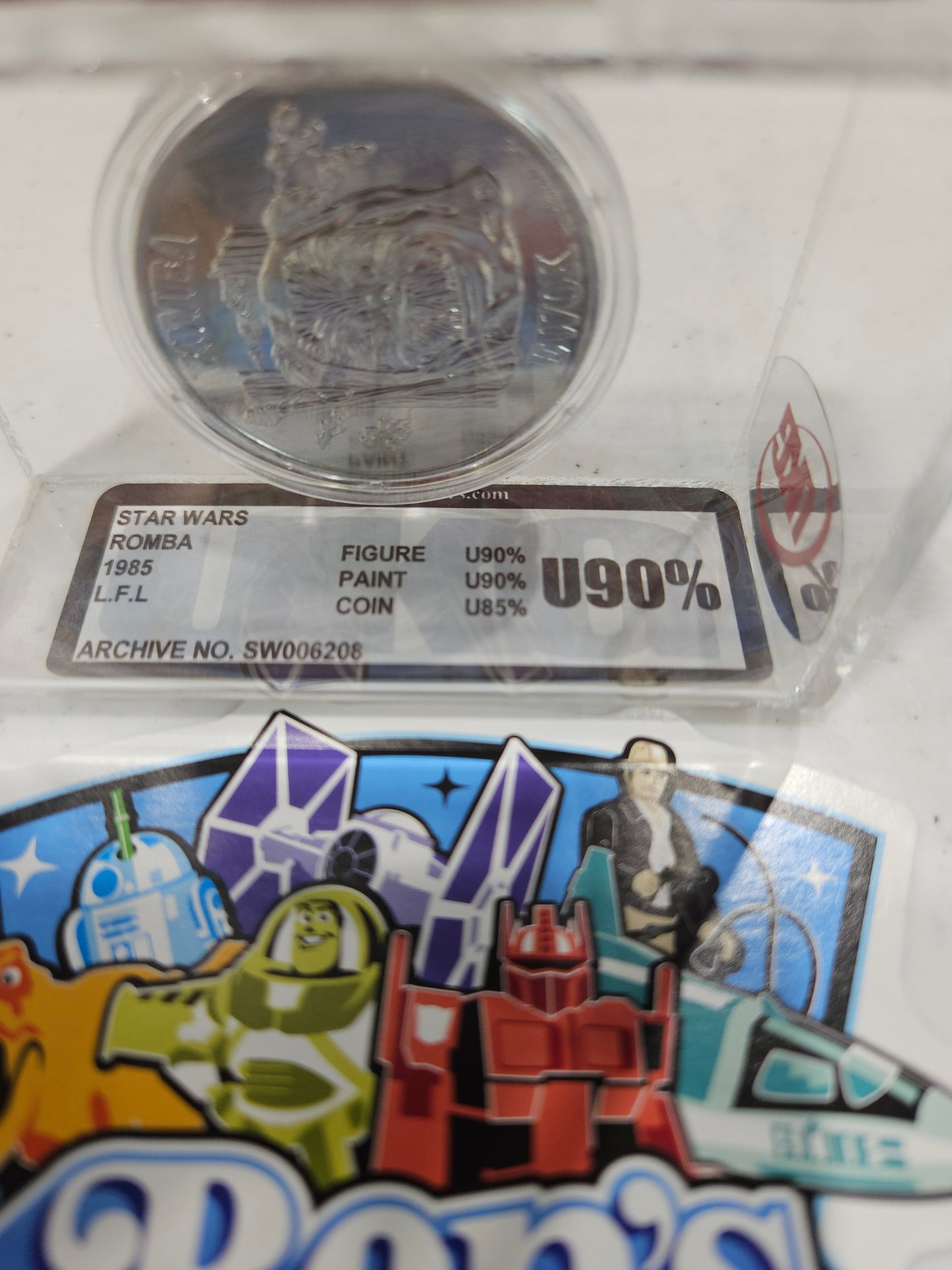 1985 Kenner Star Wars Romba UKG U90%