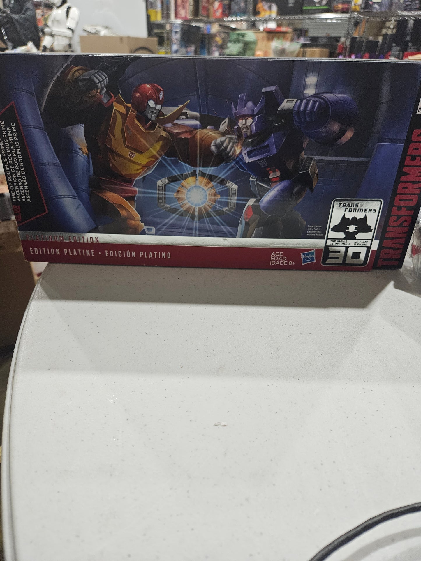 Transformers Rise of Rodimus Prime Platinum Sealed