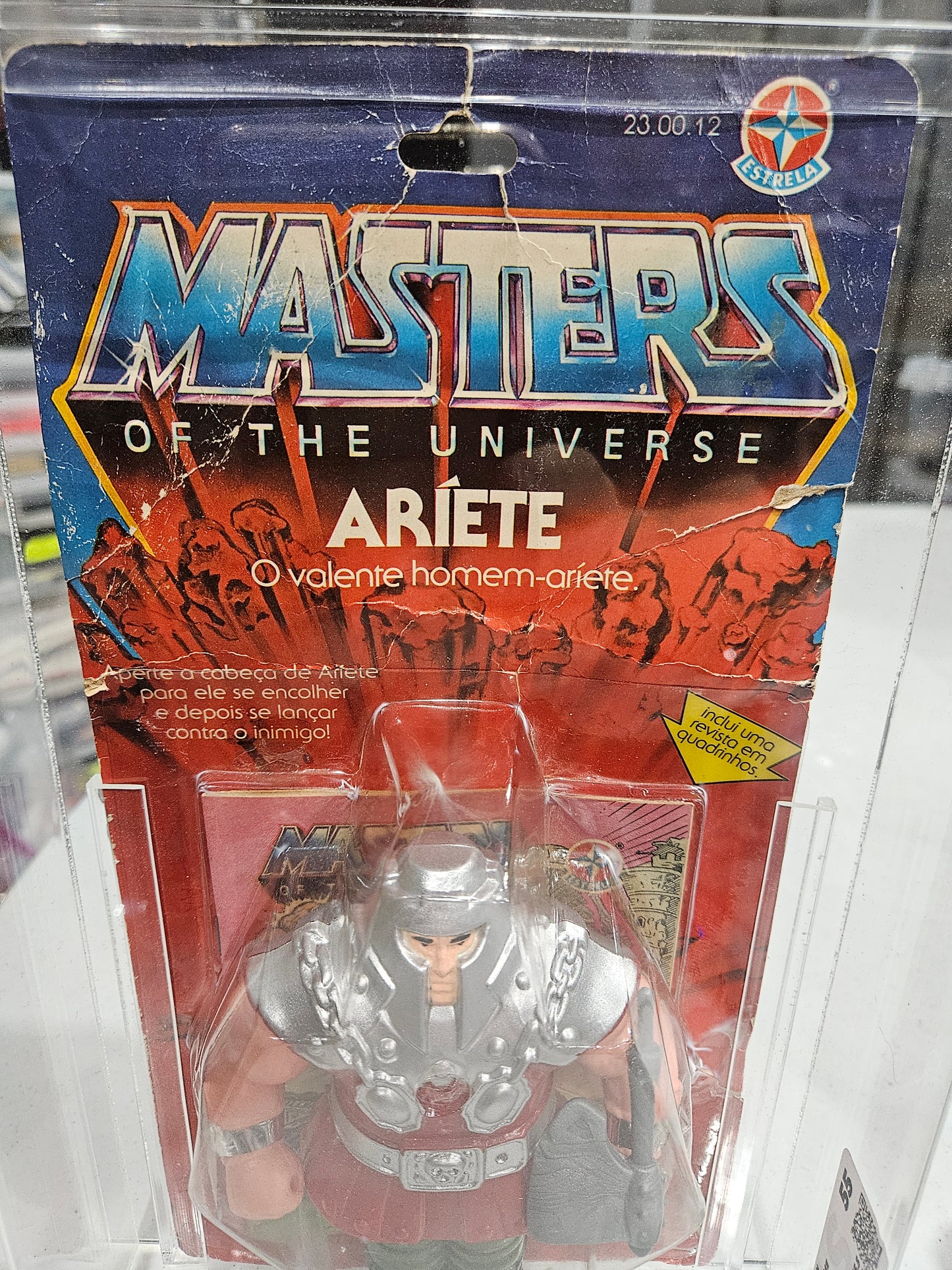 1982 Estrela MOTU Ariete (Ram-Man) CAS 55