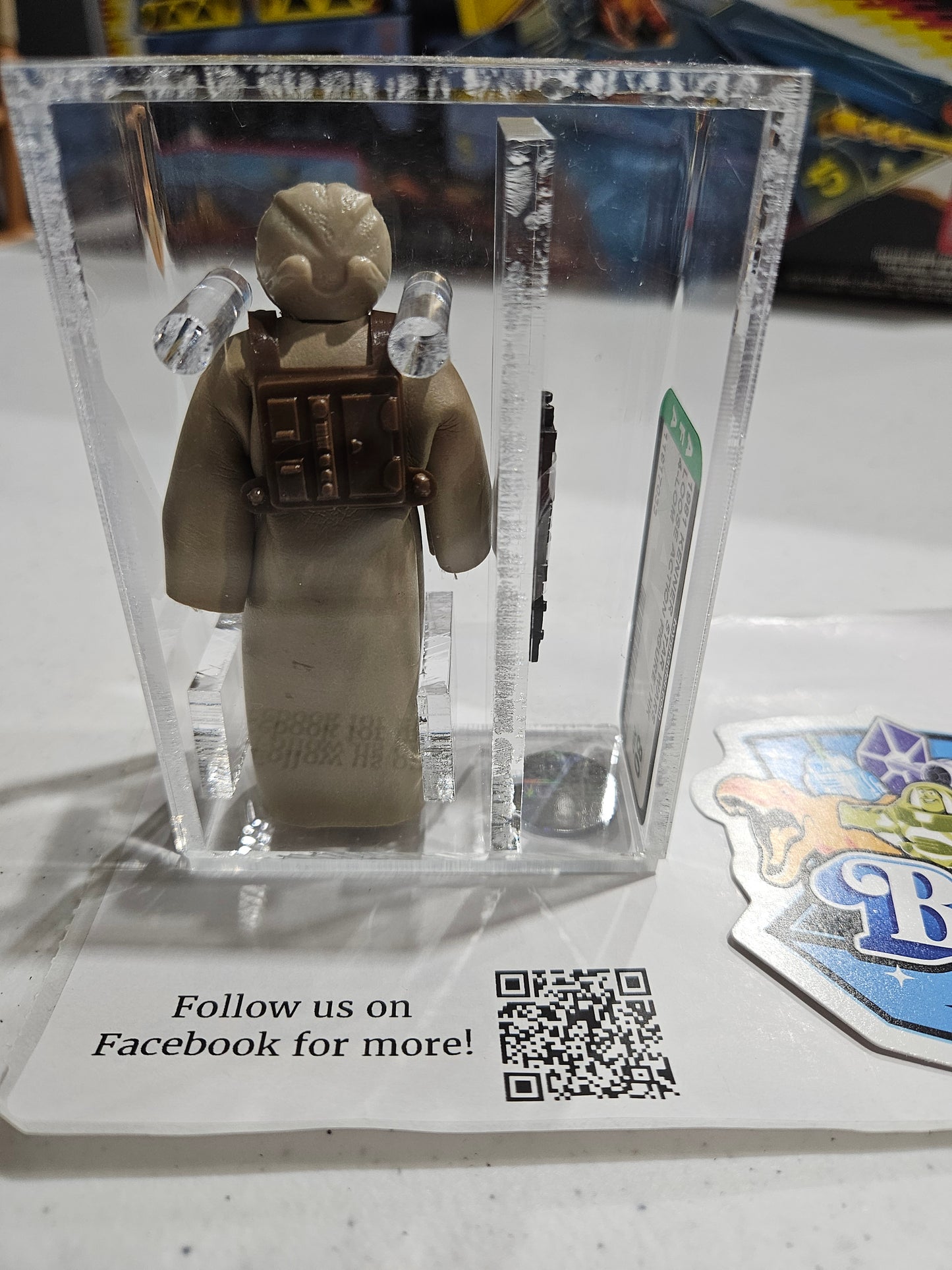 1981 Kenner Star Wars 4-LOM AFA 80 Loose