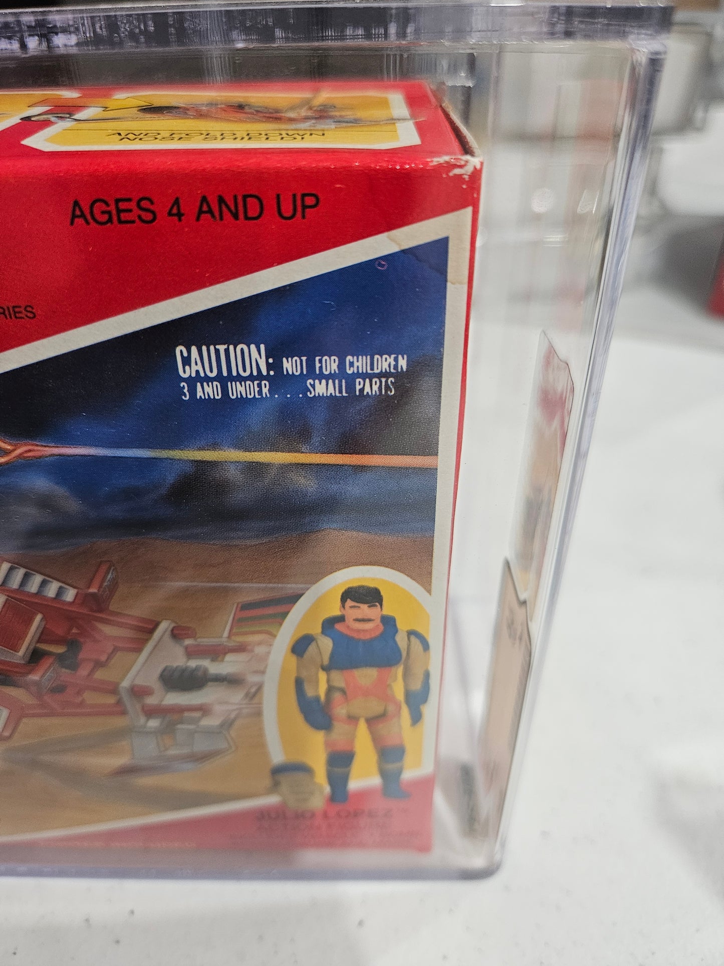 1986 Kenner MASK Firefly AFA 85 NM+