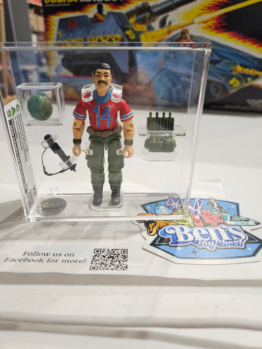 1991 Estrela GI Joe Homem Bala (Bazooka) CAS 75 Loose