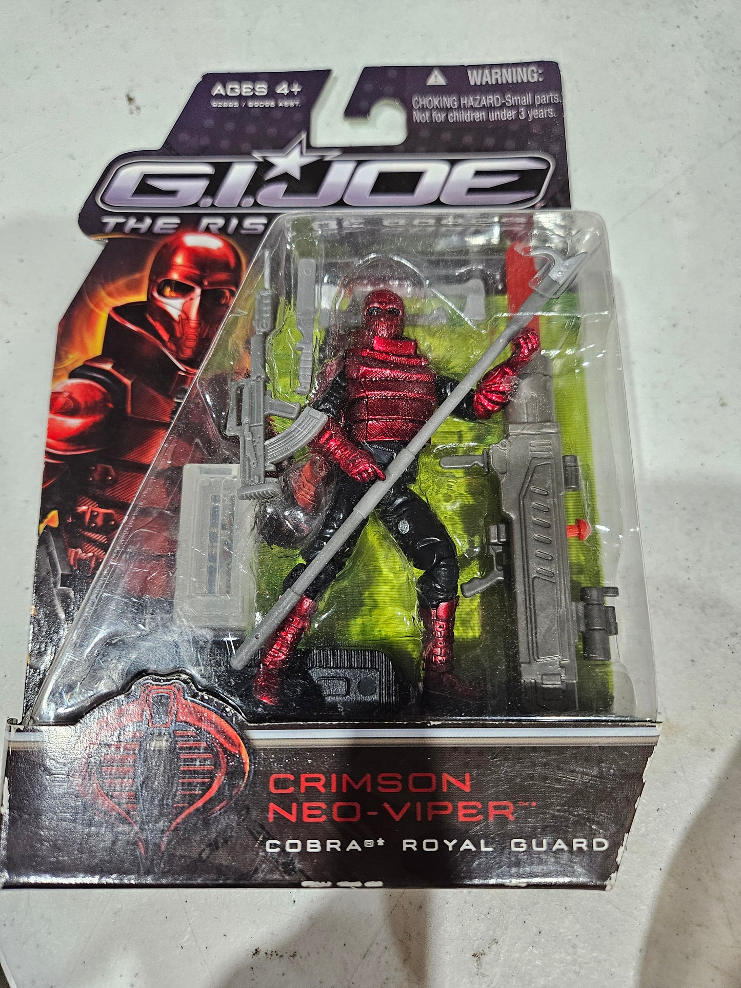 The Rise of Cobra 2009 Figures Cobra