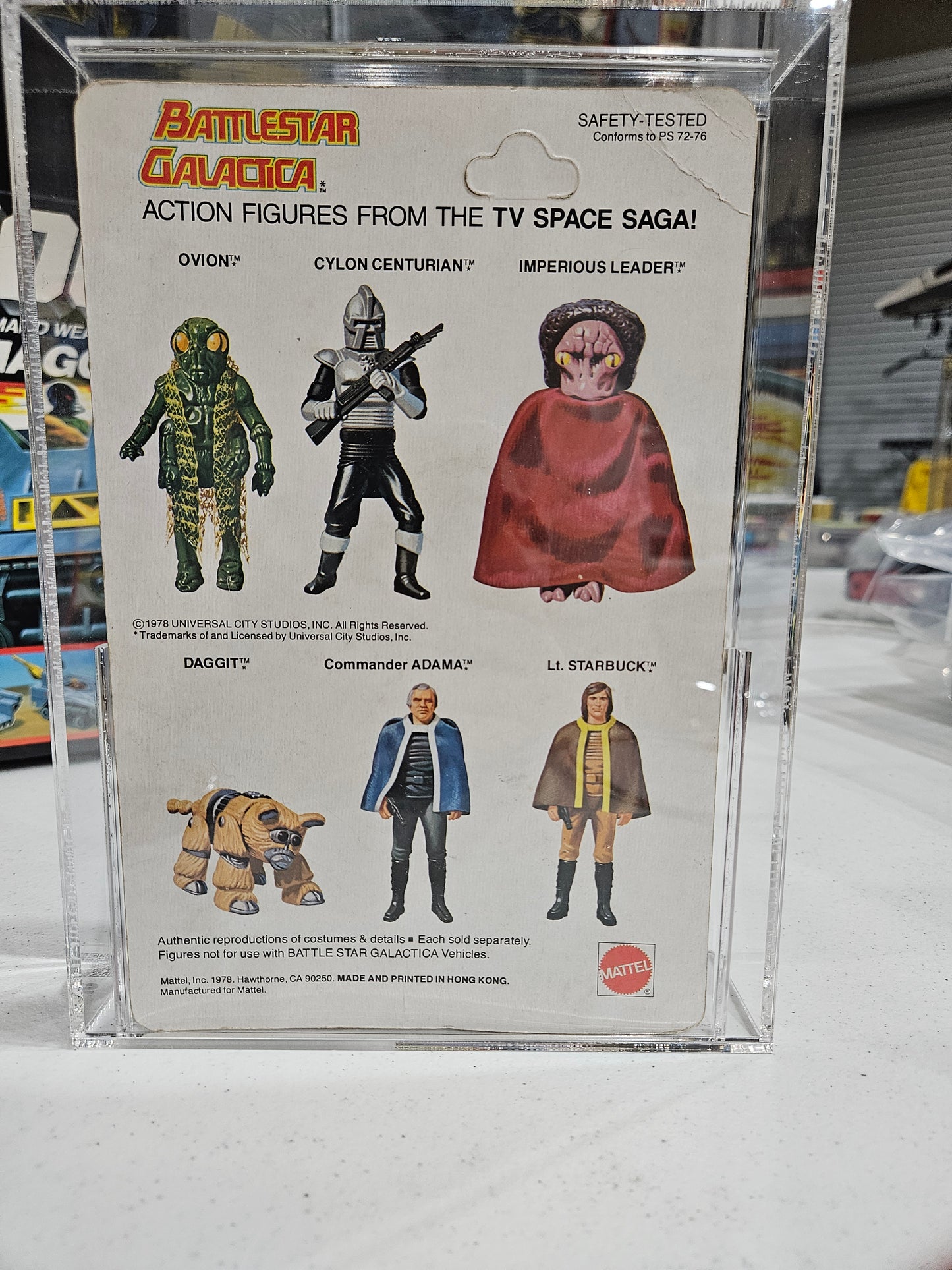 1978 Mattel Battlestar Galactica Imperious Leader CAS 75