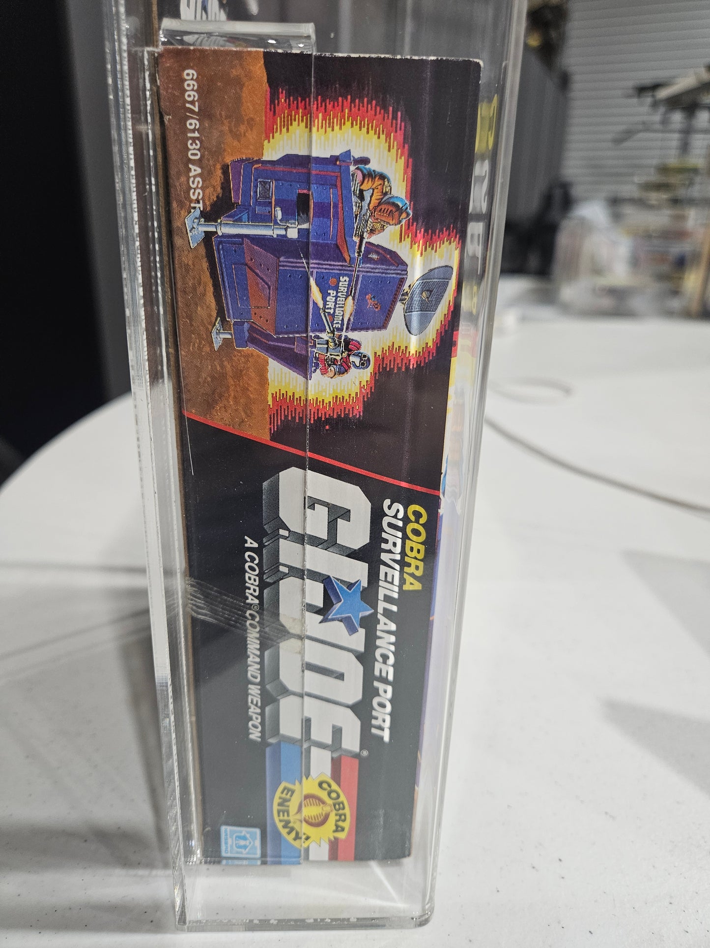 1986 Hasbro GI Joe Cobra Surveillance Port CAS 85